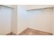 A walk-in closet is carpeted and includes metal shelves at 4539 Cotton Quail Ave, Las Vegas, NV 89115