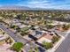 Expansive aerial shot of the neighborhood showcasing the home's location and community at 4818 Al Carrison St, Las Vegas, NV 89149