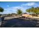 Gated community entrance of Jewell Estates, featuring meticulously maintained landscaping and secure access at 4818 Al Carrison St, Las Vegas, NV 89149