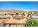 Spacious backyard, surrounded by other desert homes and mountain views at 5251 Graystone, Pahrump, NV 89061