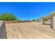Large backyard area that is a blank canvas, ready for your ideas at 5251 Graystone, Pahrump, NV 89061