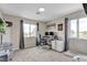 This bedroom offers plenty of space with dual windows, providing lots of natural light at 6116 Camas Canyon Ave, Las Vegas, NV 89130