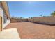 Large backyard ready for landscaping at 720 Sam Jonas Dr, Las Vegas, NV 89145