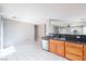 An open kitchen design featuring granite countertops and stainless steel appliances at 8174 Amphora St, Las Vegas, NV 89139