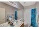 Bathroom featuring shower over tub and modern sink at 8962 Shale Valley St, Las Vegas, NV 89123