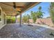 Covered patio and desert landscaping for outdoor enjoyment at 9020 Tiffany Oaks Ave, Las Vegas, NV 89148