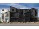 Modern home exterior showcasing contemporary architecture and design elements at 9242 Soho Sky Ct, Las Vegas, NV 89148