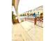 Front porch area with decorative metal railing, offering neighborhood views at 10372 Beautiful Fruit St, Las Vegas, NV 89183
