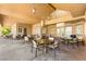 Inviting outdoor patio featuring multiple tables with ample seating at 11294 Corsica Mist Ave, Las Vegas, NV 89135