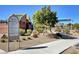 Neighborhood park featuring playground, splash pad, picnic pavilion, walking trails, and open green spaces at 165 Calm Morning Ave, Henderson, NV 89002