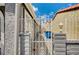 Exterior shot featuring a decorative iron gate at 2377 Los Feliz St, Las Vegas, NV 89156