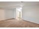 Spacious bedroom with carpeting and a doorway leading to a mirrored closet at 3660 Renovah St # 202, Las Vegas, NV 89129