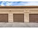 View of garage bays in a row at 3660 Renovah St # 202, Las Vegas, NV 89129