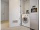 Laundry room featuring modern washer and dryer at 3726 S Las Vegas Blvd # 1003, Las Vegas, NV 89158