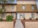 Charming two-story townhome with well-maintained landscaping and inviting entrance at 3934 Palos Verdes St, Las Vegas, NV 89119