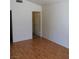 Bedroom features wood floors and neutral walls with closet access at 3948 Applecrest St, Las Vegas, NV 89108