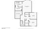 Detailed second floor plan layout including bedrooms, bathrooms, laundry room, and closet dimensions at 5853 Gentleslope St, Henderson, NV 89011
