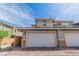 Well-maintained townhome features a private two-car garage at 694 Last Dance Pl, Henderson, NV 89011