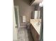 Neutral bathroom with a shower, vanity, and toilet offers functionality at 7900 Ryandale Cir # 201, Las Vegas, NV 89145
