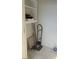 Storage room with built in shelves provides functional space to store belongings at 7900 Ryandale Cir # 201, Las Vegas, NV 89145