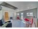 Finished basement space featuring modern flooring, neutral walls, and a convenient walkout to the exterior at 2171 Deadwood St, Pahrump, NV 89048