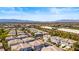 Areal community view showcasing the neighborhood's layout and proximity to the city at 224 Devotion Ct, Henderson, NV 89052