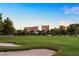 Picturesque view of the golf course lined with palm trees at 2838 Geary Pl # 4002, Las Vegas, NV 89109