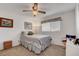 Bedroom with a bed and a window at 3380 Pavlo St, Las Vegas, NV 89121