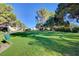 Expansive green space with mature trees, offering residents a tranquil and picturesque outdoor retreat at 3380 Pavlo St, Las Vegas, NV 89121
