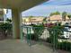 Balcony view featuring lush greenery and condo parking at 3550 Bay Sands Dr # 1005, Laughlin, NV 89029