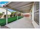 This covered patio offers a perfect blend of shade and open space, ideal for relaxation and outdoor enjoyment at 3644 Shanagolden St, Las Vegas, NV 89129