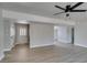 Inviting living room with new flooring and paint, providing a blank canvas for personalization at 3700 Hickey Ave, North Las Vegas, NV 89030