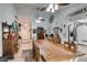 View of dining area leading to a kitchen and front entrance at 386 Summer Creek Ct, Henderson, NV 89002
