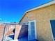 Exterior view of the property's backyard and patio area at 4016 Calle Paula, Las Vegas, NV 89103