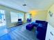 Open living room, perfect for relaxing and entertaining, with views into the dining room at 4016 Calle Paula, Las Vegas, NV 89103