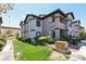 Exterior of condo featuring mature landscaping, and private balconies at 45 Maleena Mesa St # 1424, Henderson, NV 89074