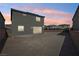 Large backyard featuring a blank slate for new landscaping and outdoor living at 4630 Adonis Blue St, North Las Vegas, NV 89031