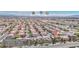 Aerial view of the community showcasing its proximity to Downtown Las Vegas, Las Vegas Strip and Raiders Stadium at 5345 Tustin Hills St, North Las Vegas, NV 89081