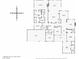 Detailed floor plan illustrating the layout of the home, including room dimensions at 5858 Majestic Tide Ave, Las Vegas, NV 89131