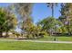 Community park featuring walking paths, mature trees, and well-maintained landscaping at 5858 Majestic Tide Ave, Las Vegas, NV 89131