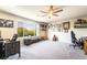 Spacious bonus room featuring a bright, sunny window and accent decorations at 6047 Ancient Peaks Ave, Las Vegas, NV 89141