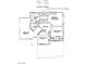 Second floor plan featuring a Primary bedroom, and bedrooms 2 and 3 at 6236 Desert Haven Rd, Las Vegas, NV 89130