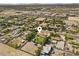 Expansive aerial view of the property, showcasing its lush yard and neighborhood amenities at 7350 W Rome Blvd, Las Vegas, NV 89131