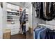 Custom closet featuring built in shelving and drawers for optimal storage at 7350 W Rome Blvd, Las Vegas, NV 89131