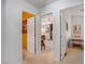 Hallway view showing the entrance to rooms with doorways at 197 Ebb Tide Cir, Las Vegas, NV 89123