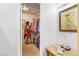 Spacious walk-in closet with organized racks and shelves for clothing and accessories at 197 Ebb Tide Cir, Las Vegas, NV 89123