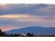 Expansive mountain and city views at sunset at 2099 Mountain City St, Henderson, NV 89052