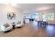 Spacious living room with stylish seating and an open floor plan at 2099 Mountain City St, Henderson, NV 89052