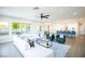 Spacious living room featuring hardwood floors, a modern sofa, and an open-concept layout at 2099 Mountain City St, Henderson, NV 89052