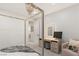 Bedroom featuring a custom vanity and illuminated mirror at 2240 Boutique Ave, Henderson, NV 89044